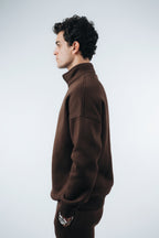 Oversized Unisex Half-Zipper