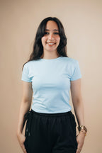 ROUND NECK SHORT SLEEVE