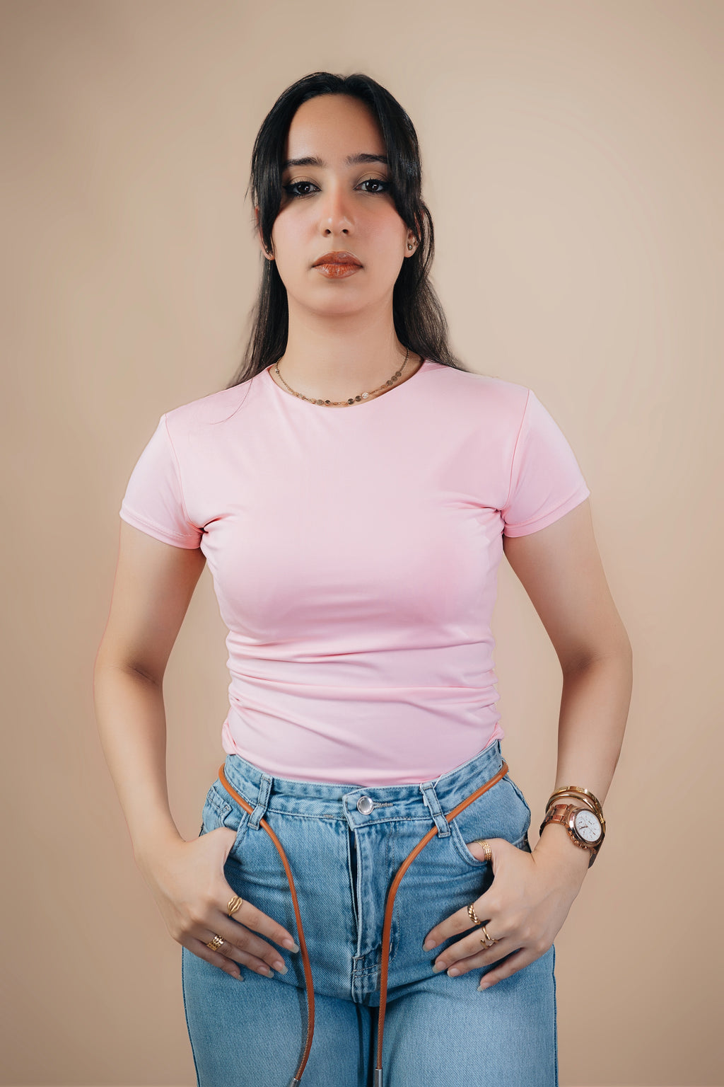 ROUND NECK SHORT SLEEVE