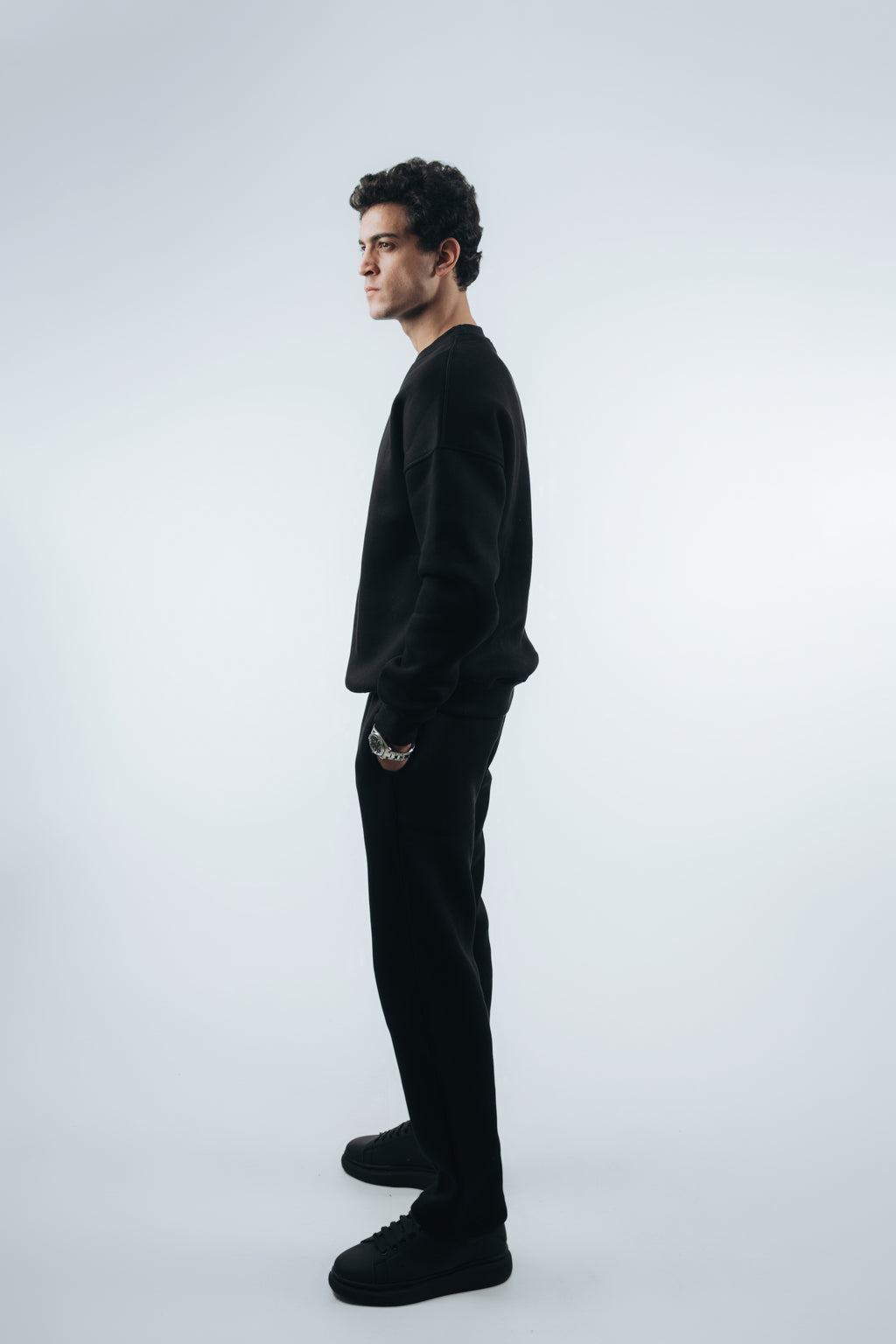 (Set) Oversize Unisex Crew Neck