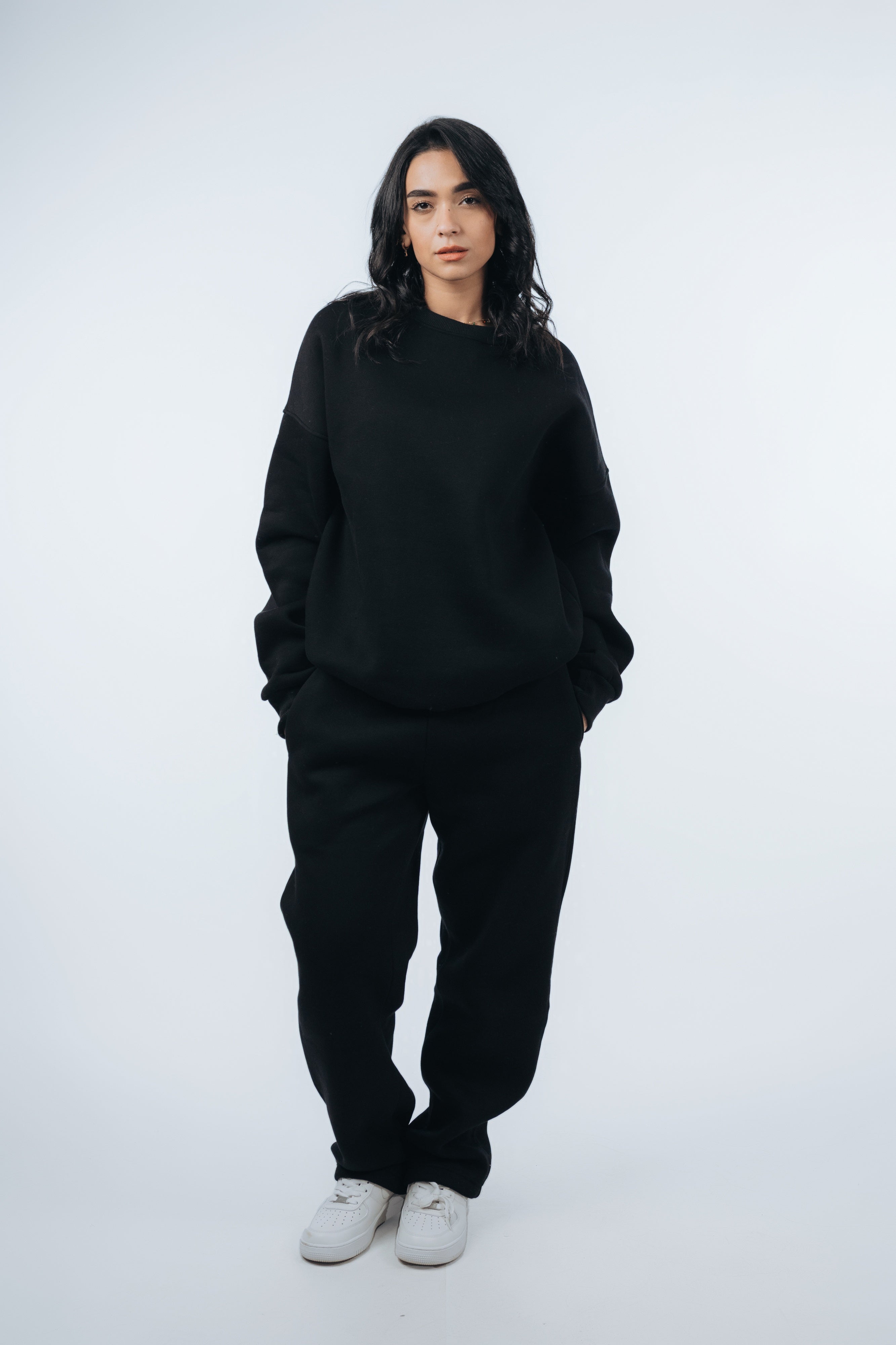 (Set) Oversize Unisex Crew Neck