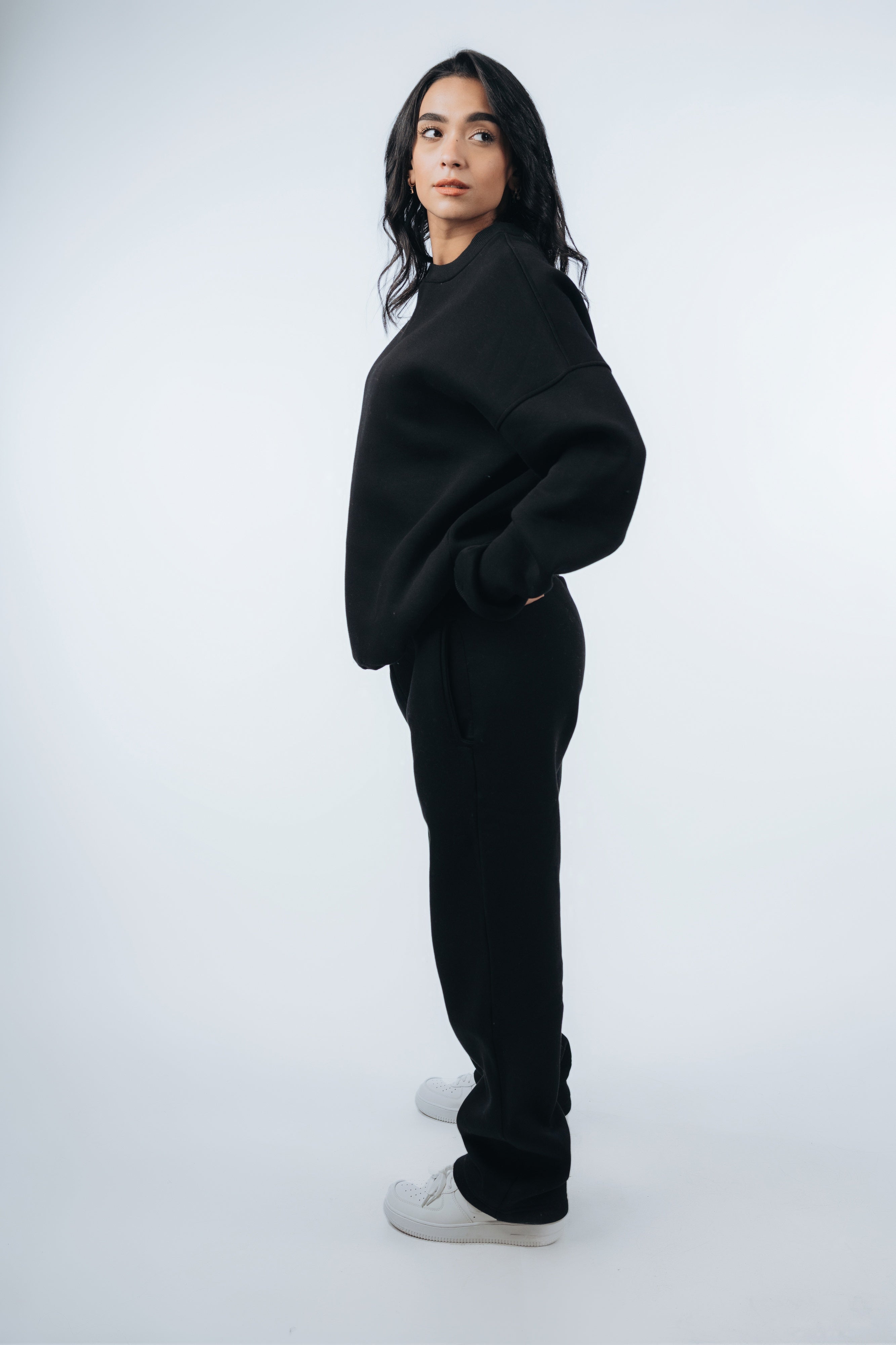 (Set) Oversize Unisex Crew Neck