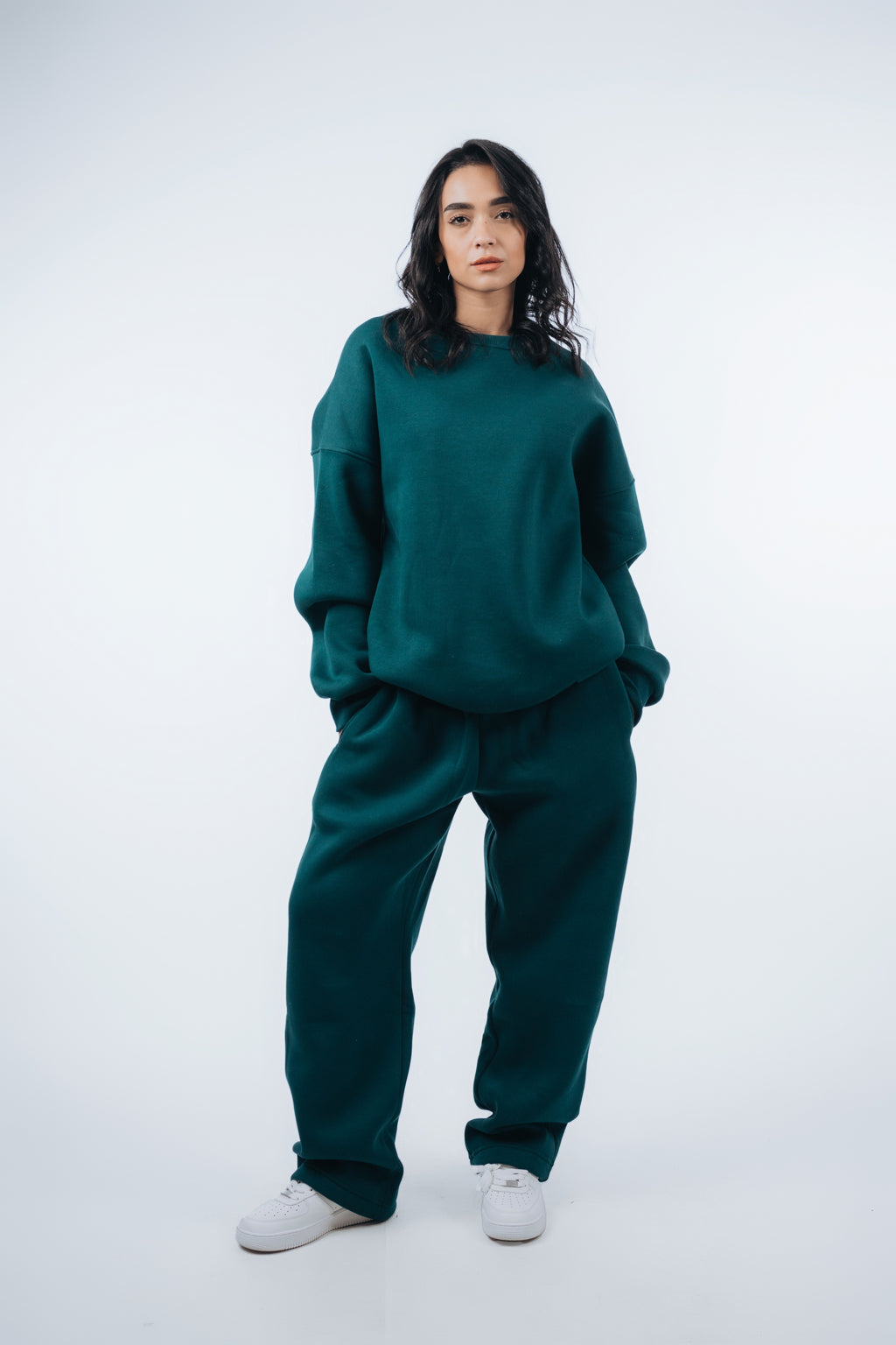 (Set) Oversize Unisex Crew Neck