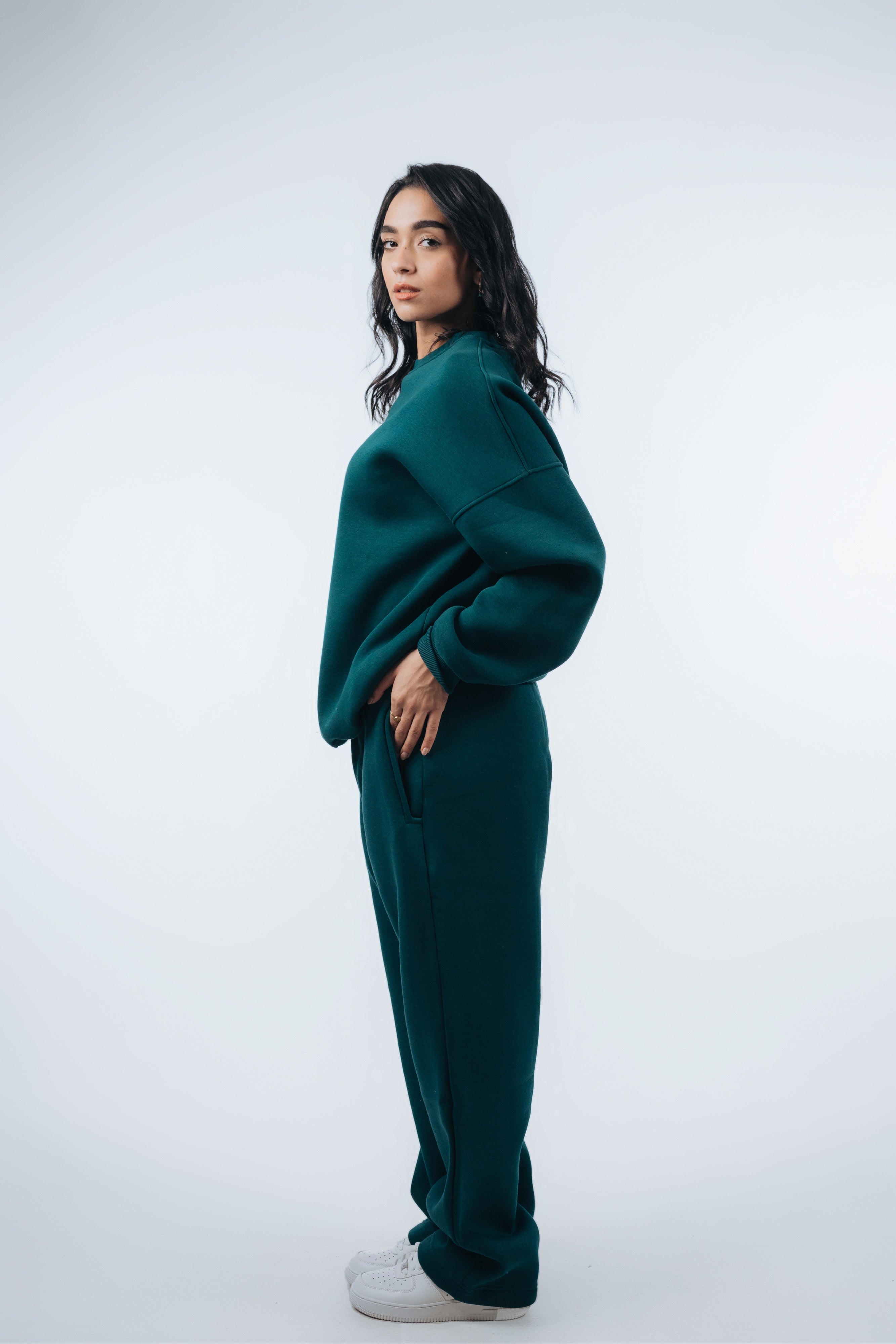 (Set) Oversize Unisex Crew Neck