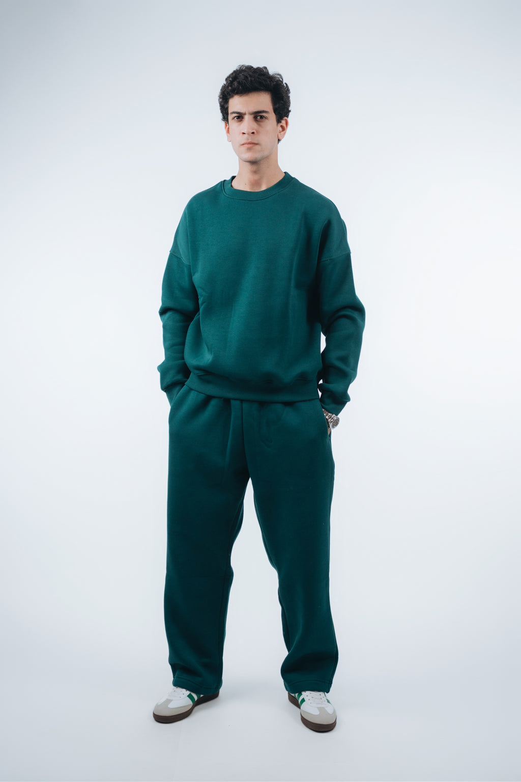 (Set) Oversize Unisex Crew Neck