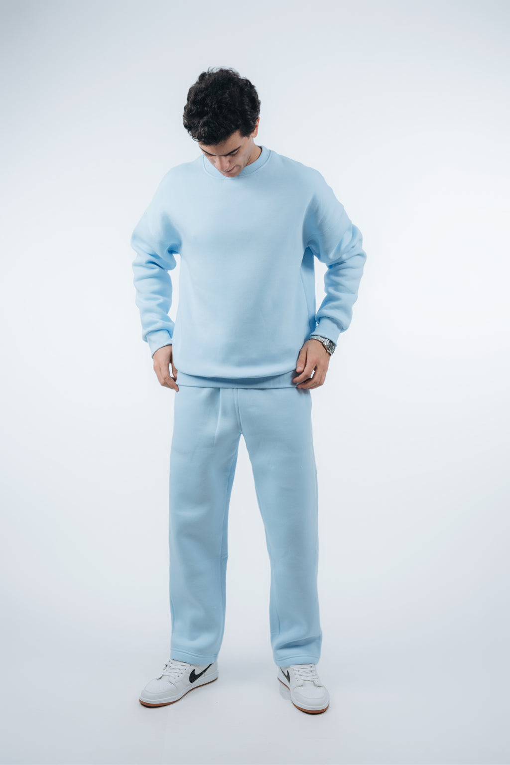 (Set) Oversize Unisex Crew Neck