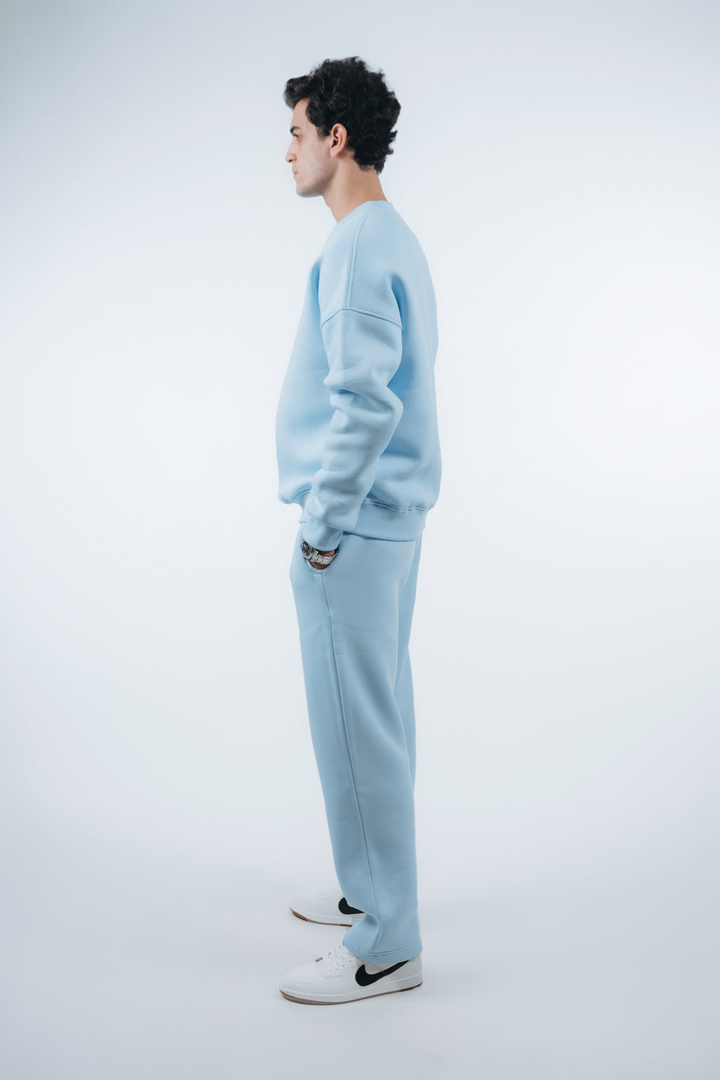 (Set) Oversize Unisex Crew Neck